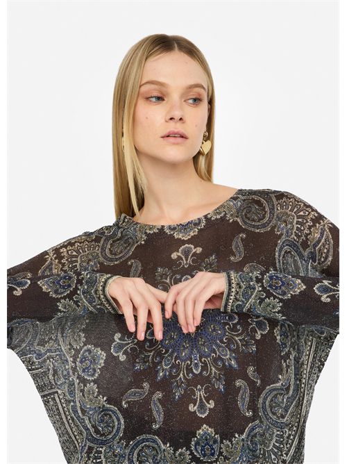 Maglia in lurex® LIU JO | MF5368MA71N/P9156